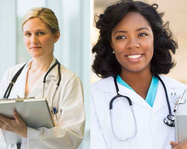 2 Female Doctors